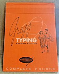 Gregg Typing Complete Course Second Edition Textbook Rowe-Lloyd 1958 School Book