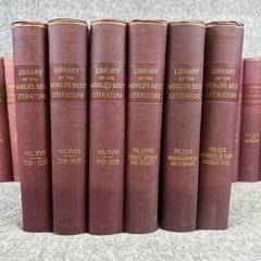 Library of Ancient and Modern Literature 1896 Volumes 1 to 30 Complete Set