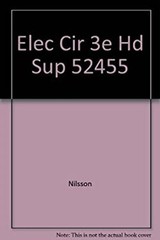 Electric Circuits Hardcover Nilsson