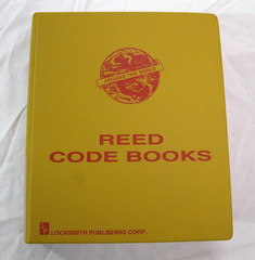 Reed Code Book Volume 1 First Revision Locksmith Ledger 1988 VCG