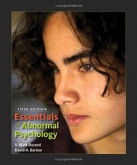Essentials of Abnormal Psychology Hardcover David H., Durand, V.