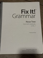 Fix It Grammar: Level 1 Nose Tree Student Book – Spiral-bound – GOOD