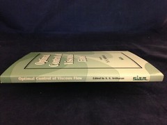 Optimal Control of Viscous Flow; S.S. Sritharan, Ed.; 1987 (PB) Like New 190212