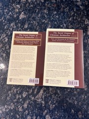 The Social Origins of Christian Architecture VOL I-II By L. Michael White SIGNED