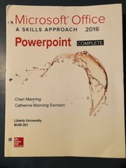 Microsoft Office Skills Approach Powerpoint/Access 2016 *Details in description