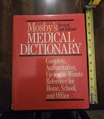 Mosby’s Medical Dictionary Revised Second Edition Hardcover With Dust Jacket