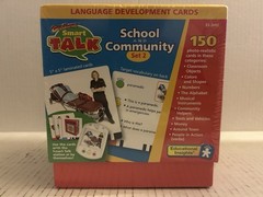 GEOSAFARI Smart TALK School & Community Set 2, 150 photo-realistic cards game