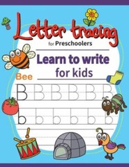 Letter tracing for preschoolers: learn to write for kids, letter tracing book…