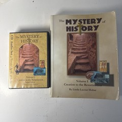 The Mystery Of History (Volume 1)CD AUDIO SET by Hobar (10 Cds)& Book
