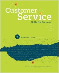 Customer Service Skills for Success Paperback Robert W. Lucas