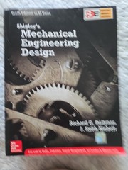SHIGLEY’s Mechanical Engineering Design Tenth Edition SI Units Special Edition