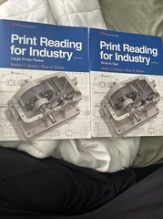 Print Reading for Industry by Ryan K. Brown and Walter C. Brown (2016, 10th Ed.)