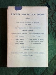 SCIENCE AND EVERYDAY LIFE by J.B.S. Haldane – 1st (First) US Ed., 1940