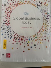 12e Global Business Today 2022 Loose Leaf 12 Edition By Charles W. L. Hill