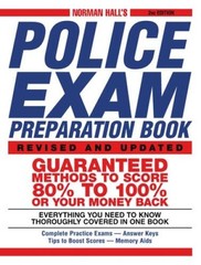 Norman Hall’s Police Exam Preparation Book – Paperback – VERY GOOD
