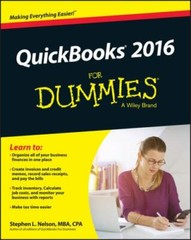 QuickBooks 2016 For Dummies – 9781119126102, paperback, Stephen L Nelson