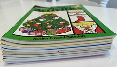 Monthly Activities Book Lot 9 Teacher Created Materials Jan-May, Sept-Dec 1980’s