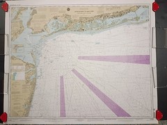 Approaches to New York Fire lsland Light – Sea Girt NOAA 12326 Nautical Chart