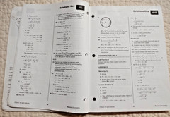 SAXON GEOMETRY STUDENT ED. TEXTBOOK, SOLUTIONS MANUAL, HOMESCHOOL TESTING BOOK