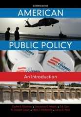 American Public Policy: An – Paperback, by Cochran Clarke E.; – Acceptable