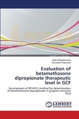 Evaluation of betamethasone dipropionate therapeutic level in GCF by Liljana Bog