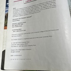 BJU Geography Second Edition Grade 9