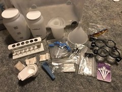 Chemistry Lab Set Lot High School Homeschool Experiments Test Tubes Huge Lot