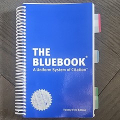 The Bluebook Uniform System of Citation 21st Edition Spiral Bound Legal Studies