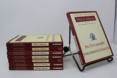 Lot of 8 The Five People You Meet in Heaven Mitch Albom Classroom/Group reading