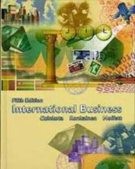 International Business Hardcover Michael R. Czinkota
