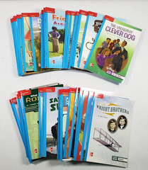 Lot of 60 Grade 5 Reading Wonders Blue Level Leveled Readers McGraw Hill