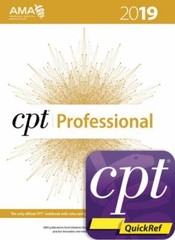 CPT 2019 Professional Codebook and CPT QuickRef App Package by American Medical