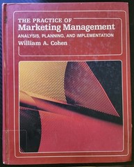 The Practice of Marketing Management By William Cohen *ACCEPTABLE*