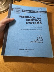 Schaum’s Outline Series Theory & Problems of Feedback and Control Systems 1967