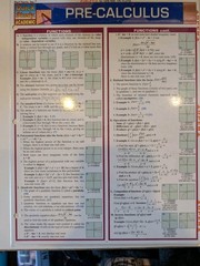 Quick Study laminated guides Calculus LOT OF 5