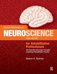 Quick Reference NeuroScience for – Paperback, by Gutman Sharon A. – Acceptable n