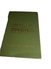 Principles and procedures of statistics, as outlined in the 2nd edition
