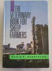 Veterinary Book for Sheep Farmers By David C. Henderson 1990 Hardcover