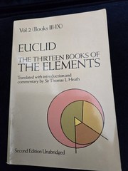 The Thirteen Books of the Elements Vol. 2 Paperback Euclid