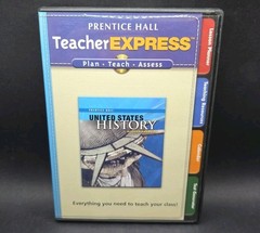 Prentice Hall Teacher Express United States History – 3 Disc CD-ROM Rare HTF