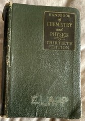 1948 Vtg Handbook of Chemistry and Physics 30th Edition RARE