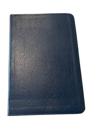 NIV Thinline Bible 1996 Navy Blue Bonded Leather Printed USA Text 1984
