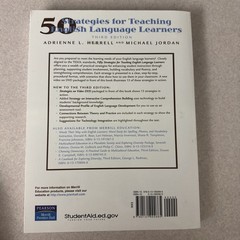 50 Strategies for teaching english language learners 6th Ed. Herrell GOOD cond