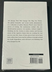 101 Essays That Will Change the Way You Think by Brianna Wiest (2016, Paperback)