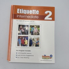 Etiquette Intermediate 2 by Monica Irvine The Etiquette Factory