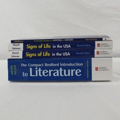 Assorted Writing & Literature Guide Books (Maasik & Solomon & More) Lot of 4