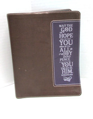 Holy Bible New International Version Beautiful Word Coloring Brown & Purple