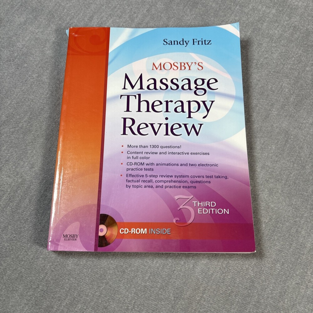 Mosby’s Massage Therapy Review, 3rd Edition~ 574 Pages