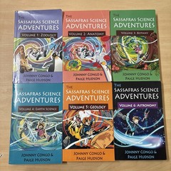 Lot 6 The Sassafras Science Adventures Volume 1-6 Set VG PB Zoology Anatomy etc