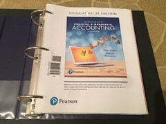 Like New Financial & Managerial Accounting 6th Edition LOOSE LEAF Pearson READ